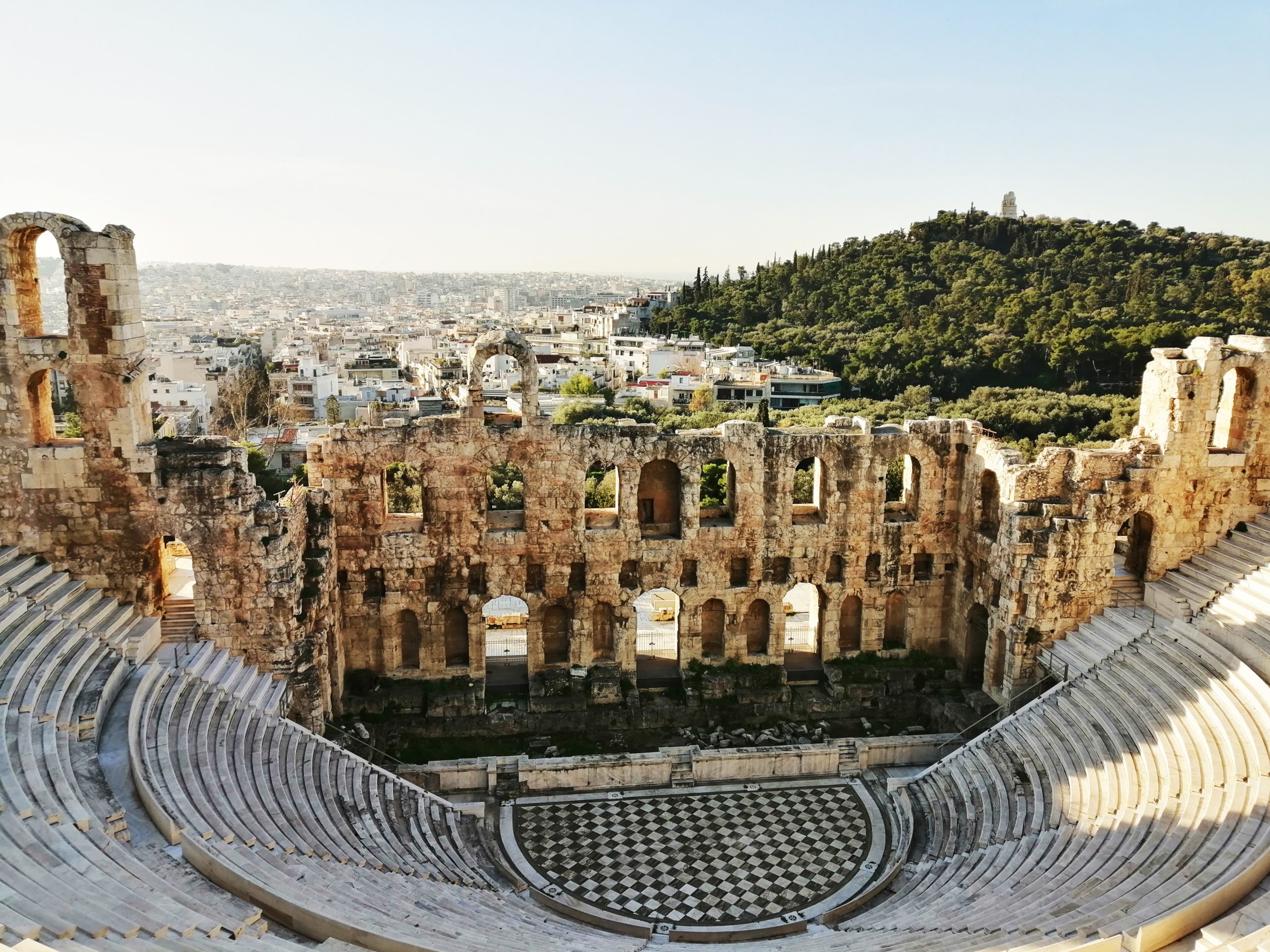 Open air arena in Athens