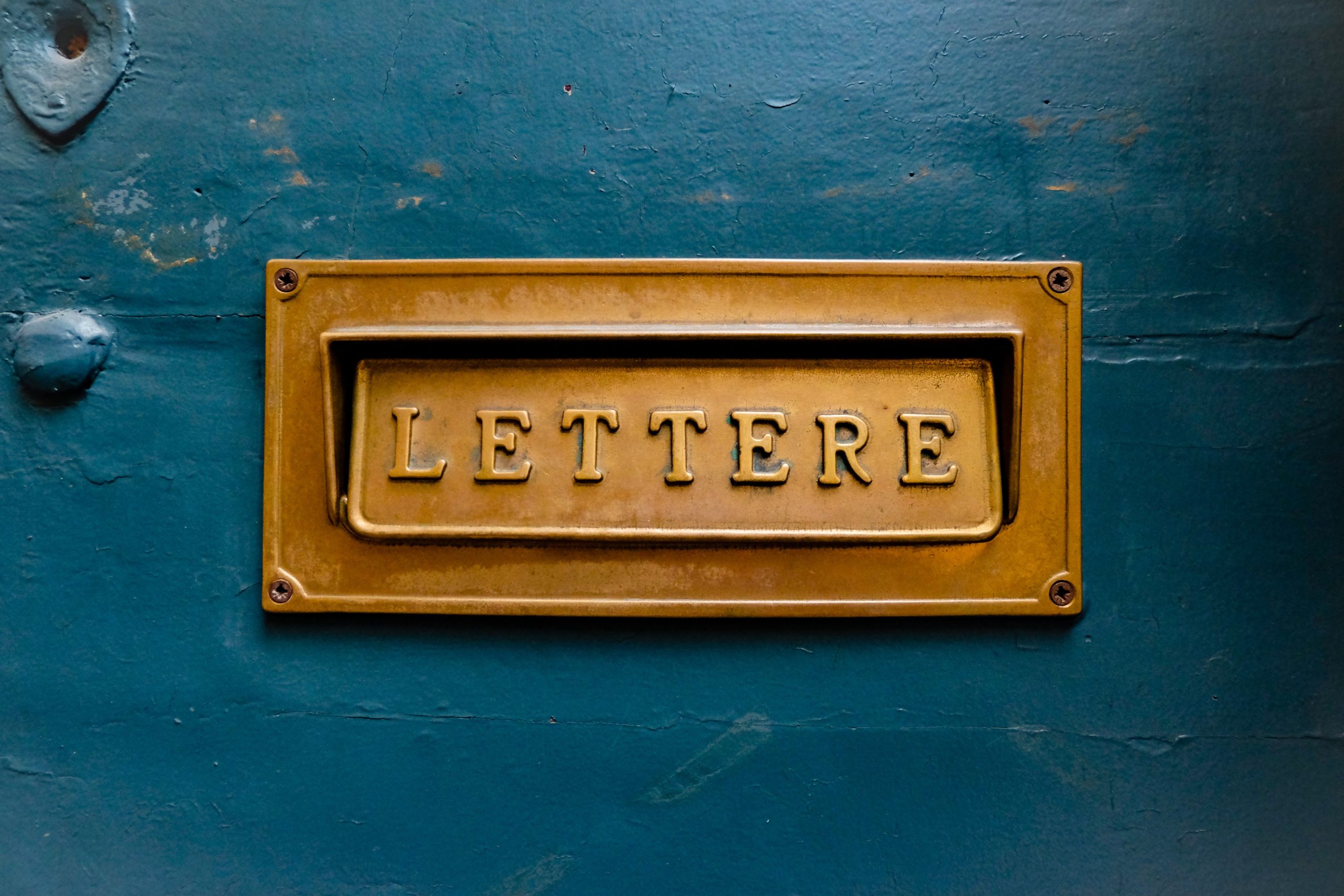 Photo of French letter box